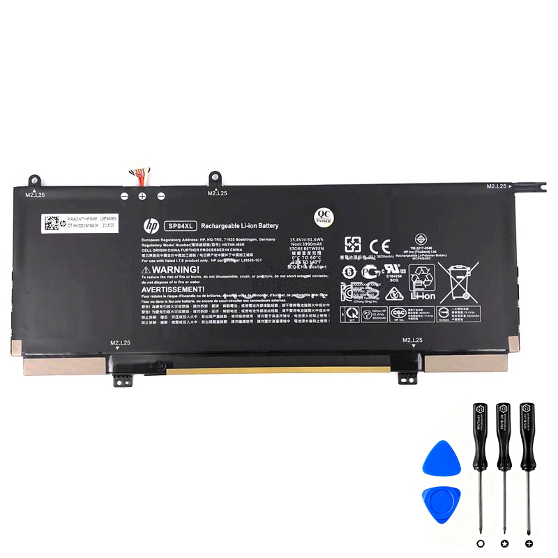 (image for) Original 3990mAh 61.4Wh 4-Cell HP HSTNN-IB8R HSTNN-OB1B Battery
