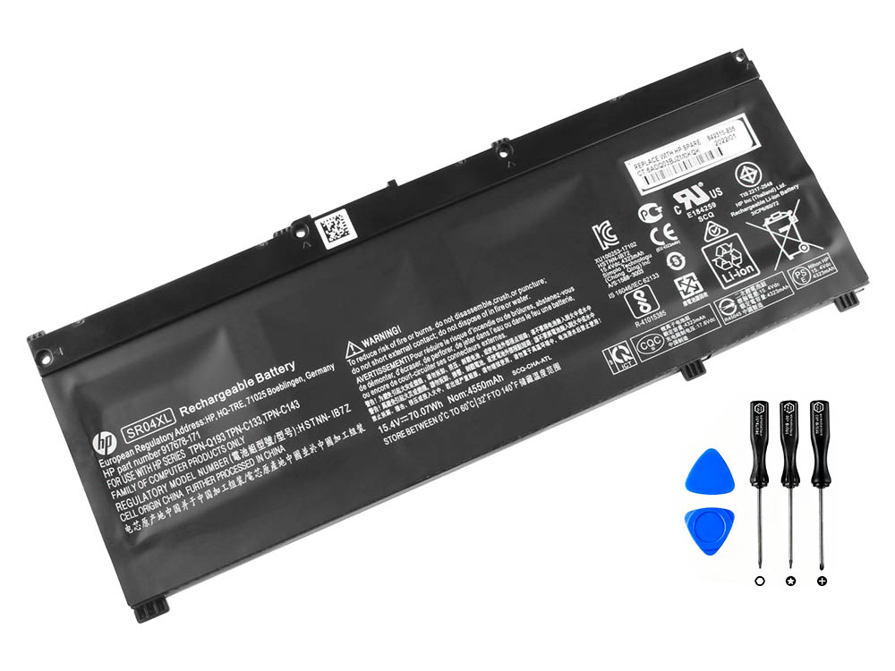 (image for) 4550mAh 70.07Wh Battery HP SR04XL 917678-1B1 HSTNN-IB7Z