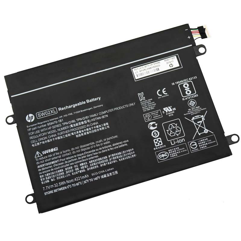 (image for) Original 32.5Wh HP x2 10-p000nk 10-p008nl 10-p030ng Battery