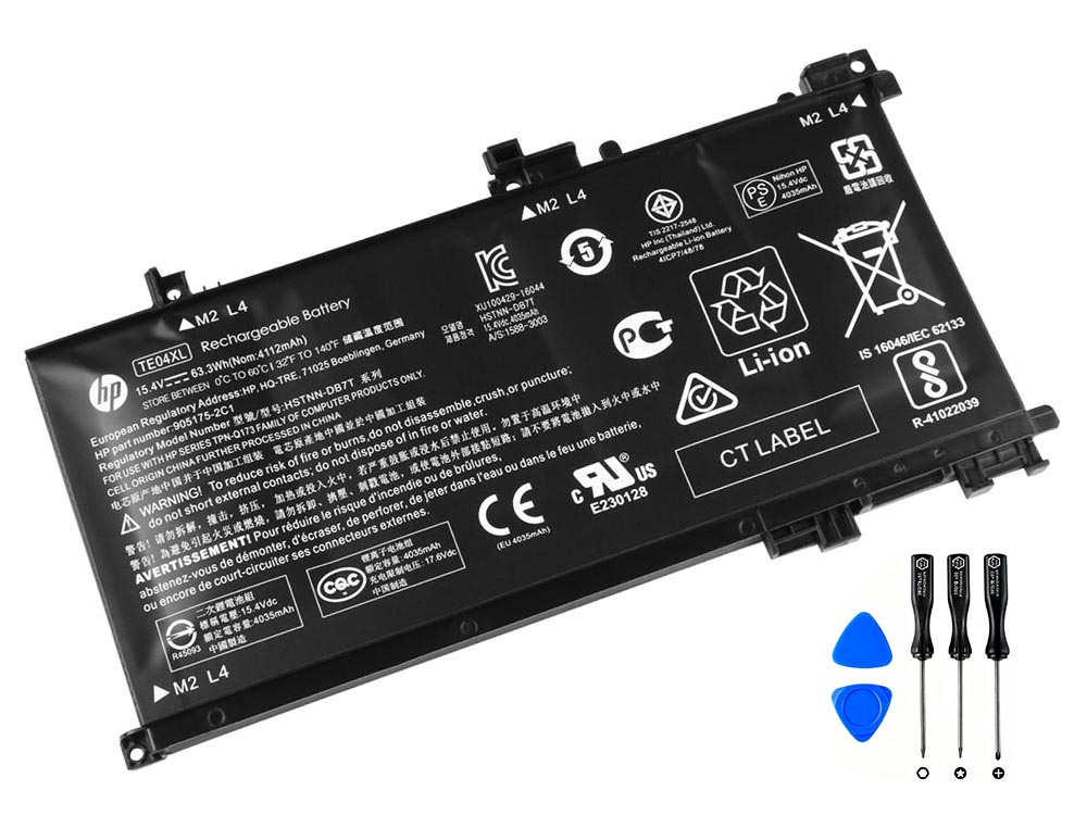 (image for) Original 4112mAh 63.3Wh HP Pavilion 15-dp0089ur 15-dp0480nd 15-dp0090ur Battery