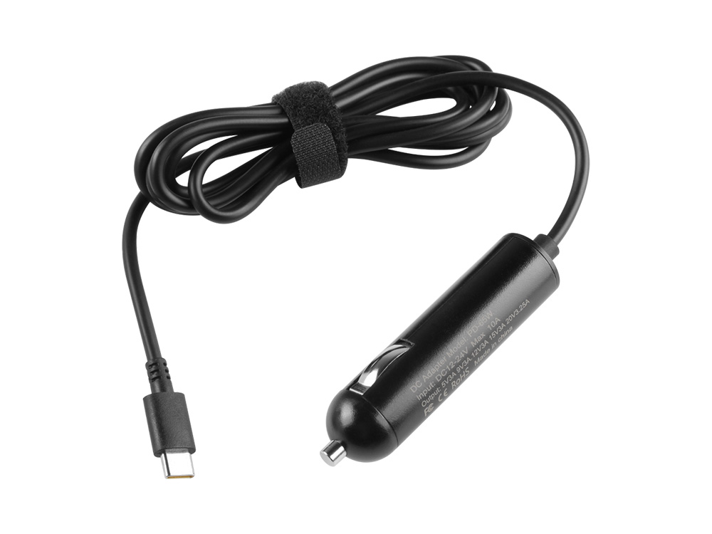 (image for) 65W Type-C/USB-C Dell Latitude 3450 P51G P51G001 Car Charger