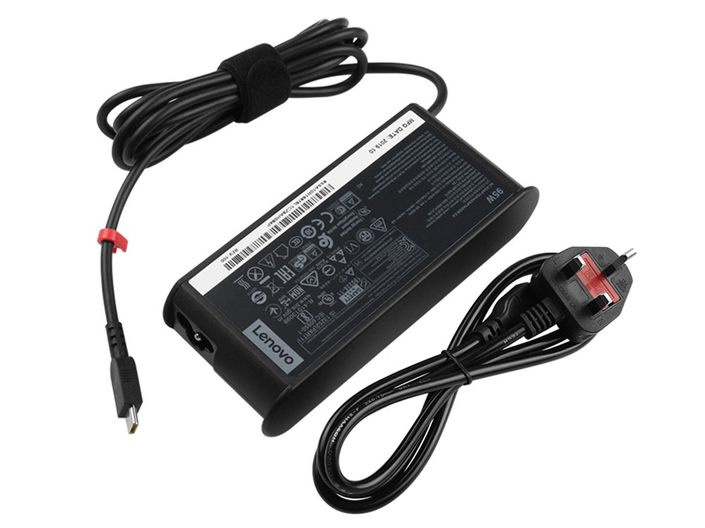 (image for) Lenovo IdeaPad 5 14ARE05 81YM002HRK Charger AC Adapter Original 95W USB-C + Power Cord